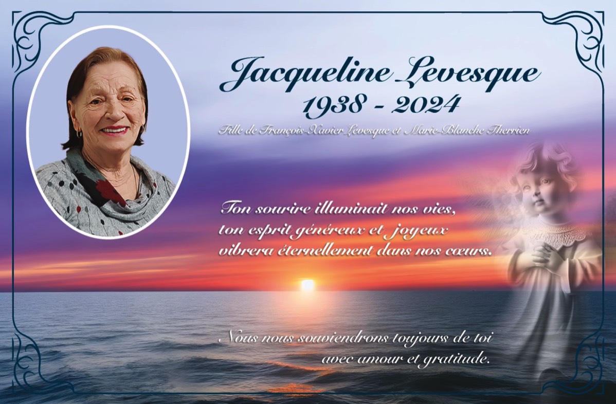 Jacqueline Levesque (1938–2024)
